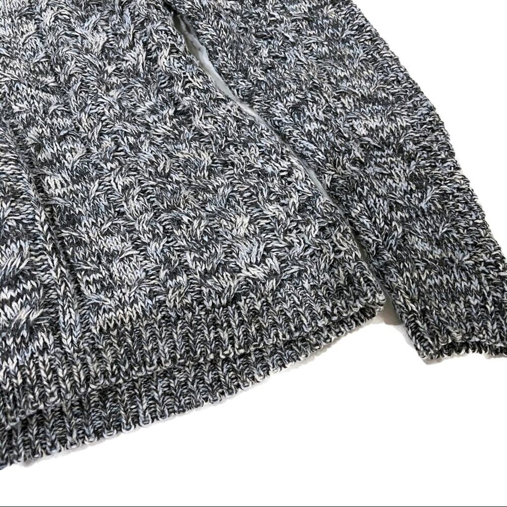 John + Jenn Marled Cable Knit Crewneck Oversize Sweater Size S - Picture 8 of 9